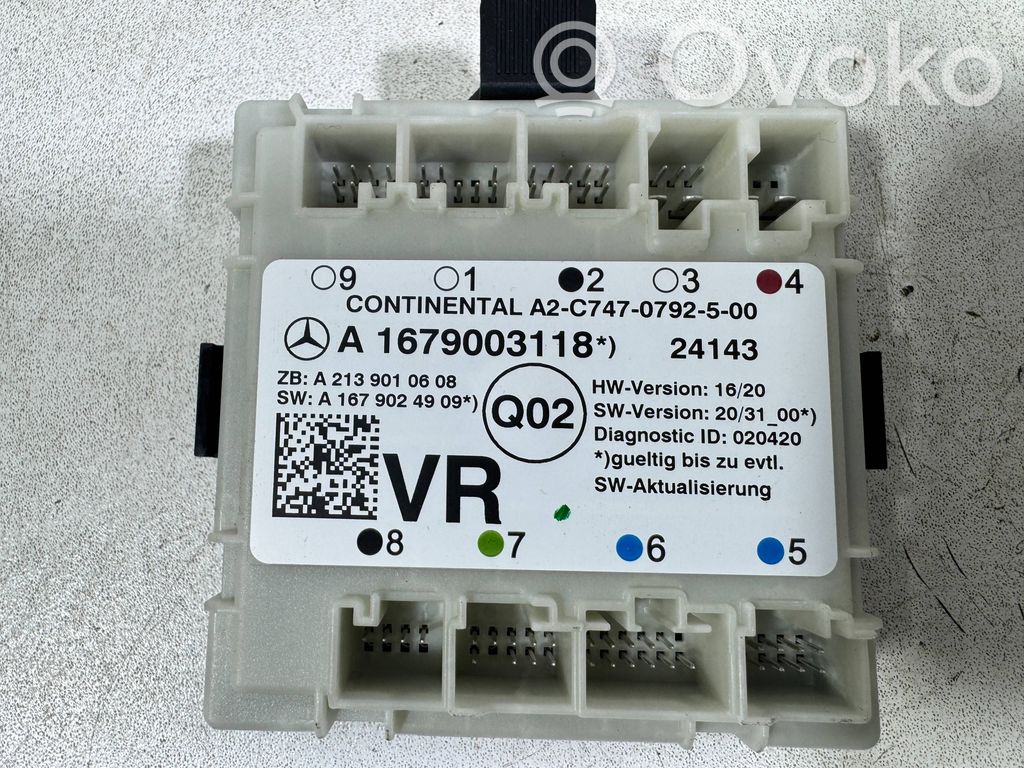 Mercedes-Benz Sprinter W907 W910 Door control unit/module 