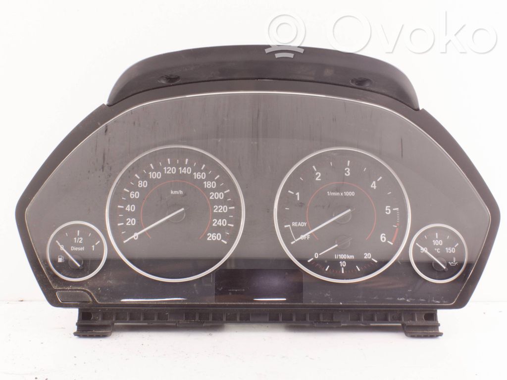 BMW 3 F30 F35 F31 Spidometrs (instrumentu panelī) 
