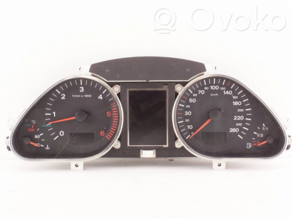 Audi A6 S6 C6 4F Speedometer (instrument cluster) 