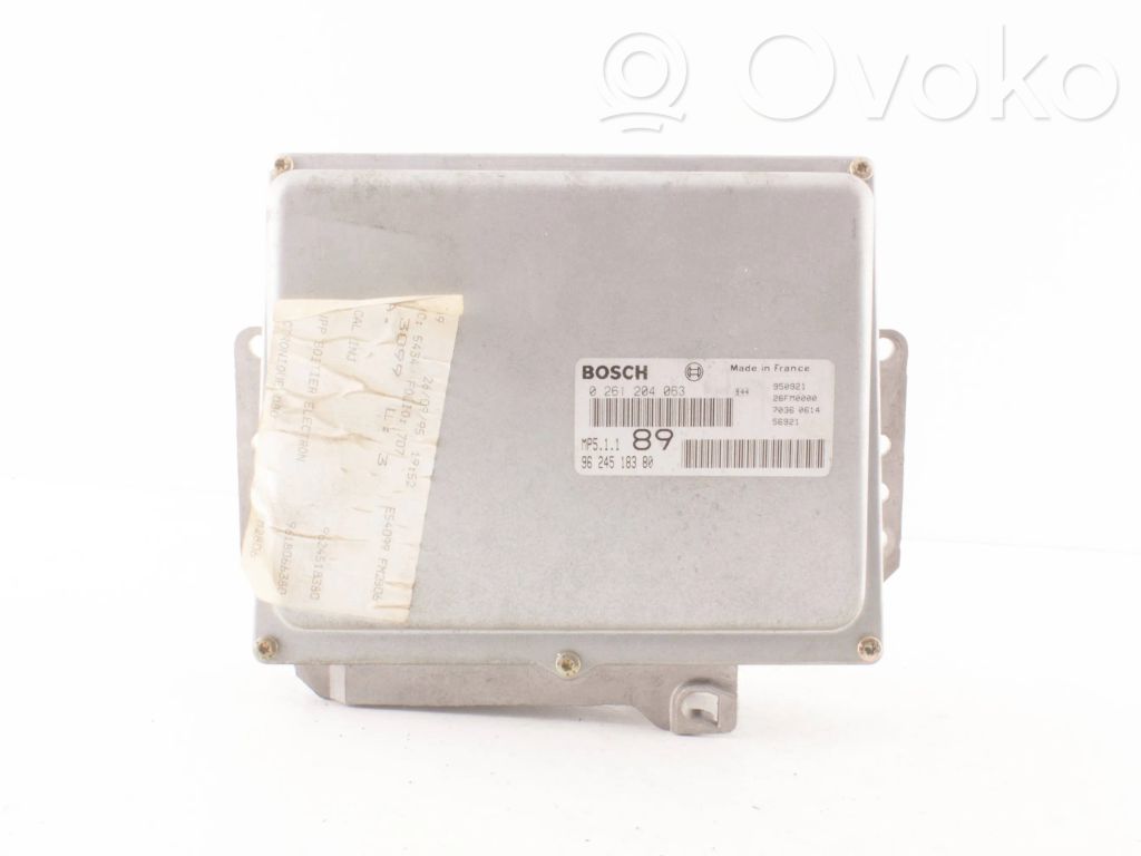 Peugeot 406 Engine control unit/module 