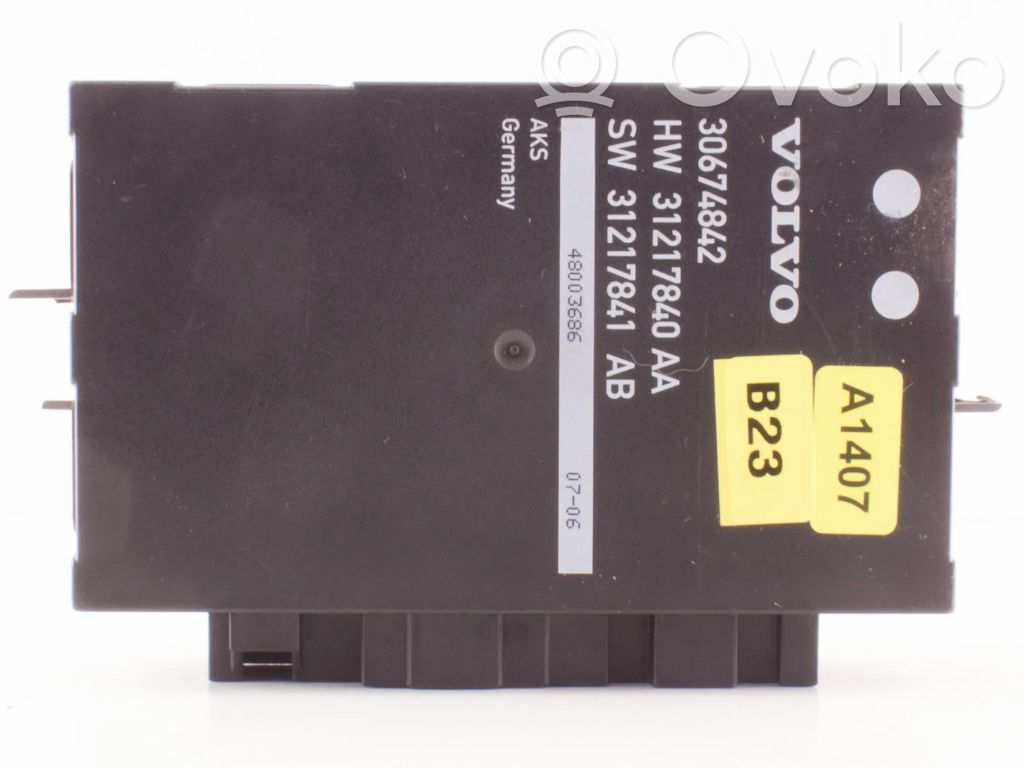 Volvo XC70 Tailgate/trunk control unit/module 