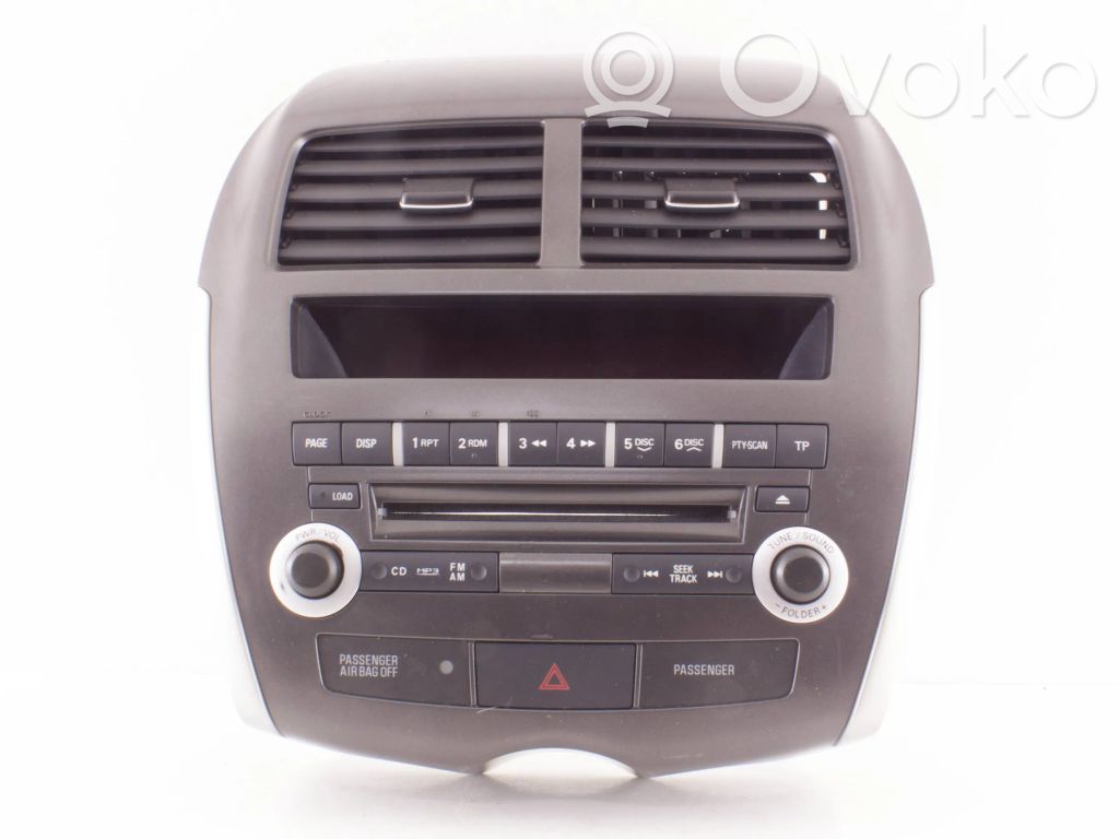 Mitsubishi ASX Unidad delantera de radio/CD/DVD/GPS 