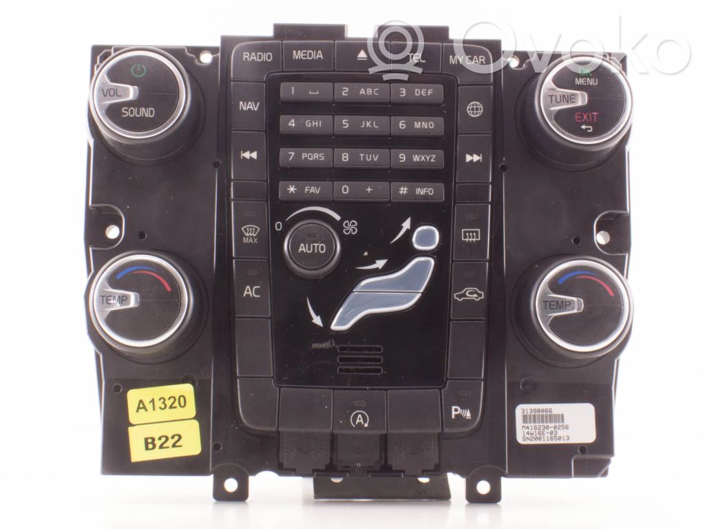 Volvo XC60 Climate control unit 