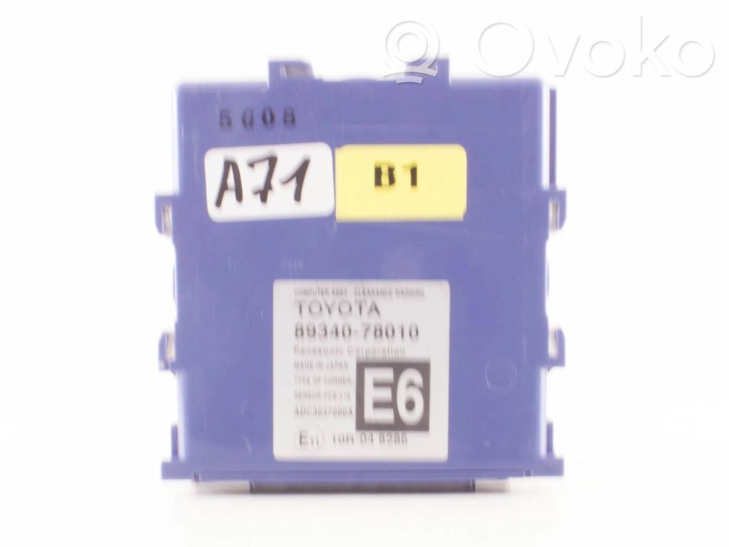 Lexus NX Parking PDC control unit/module 