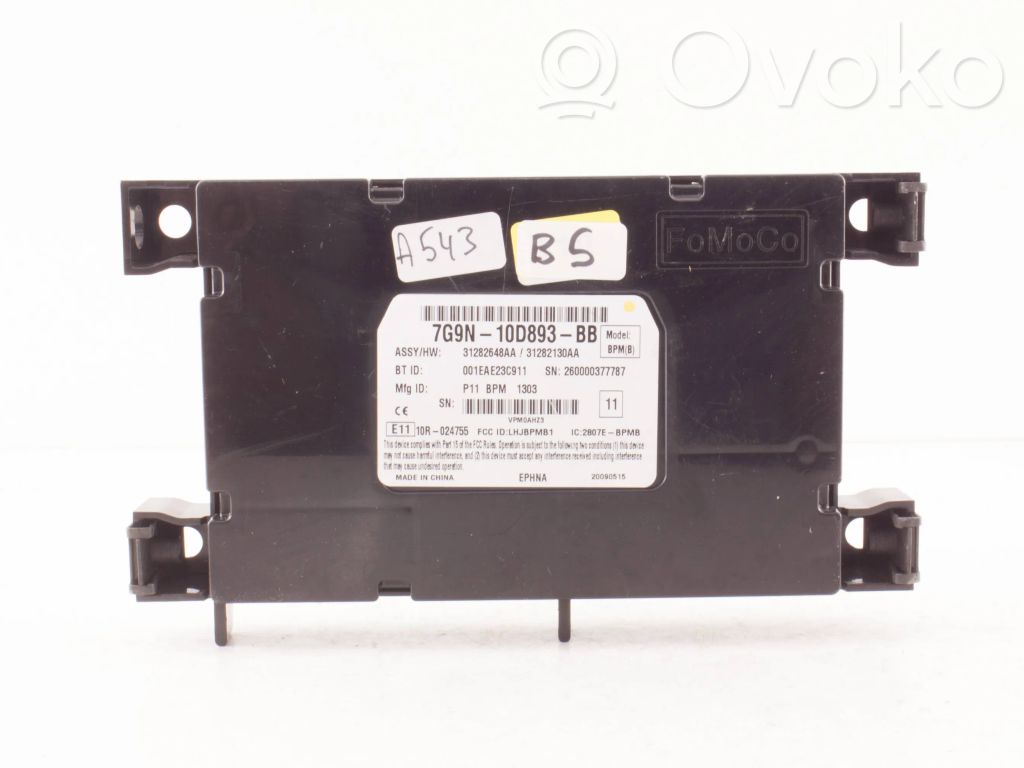 Volvo V70 Bluetooth control unit module 
