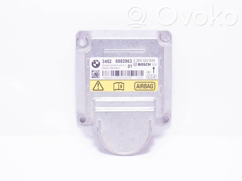 BMW 5 F10 F11 Centralina/modulo airbag 
