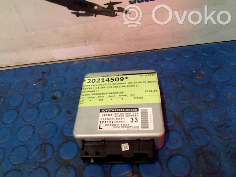 Toyota Yaris Moduł / Sterownik wspomagania kierownicy 