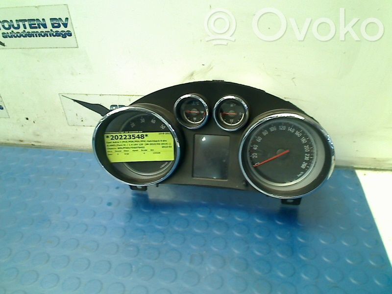 Opel Astra J Tachimetro (quadro strumenti)