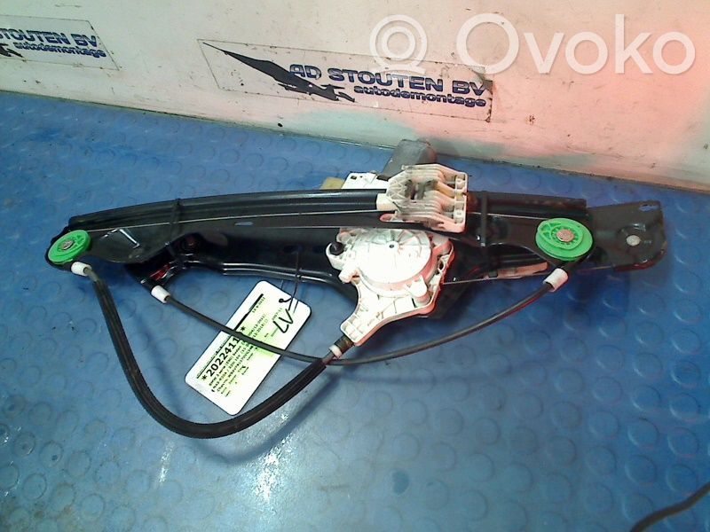 BMW 3 E90 E91 Meccanismo di sollevamento del finestrino anteriore senza motorino