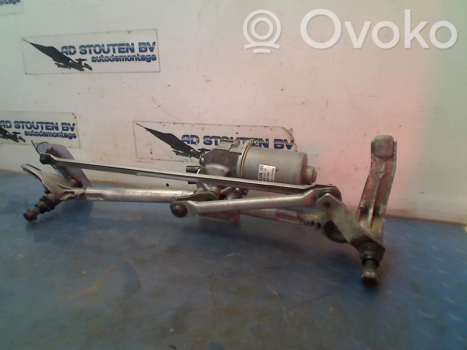 BMW 3 E90 E91 Tiranti e motorino del tergicristallo anteriore