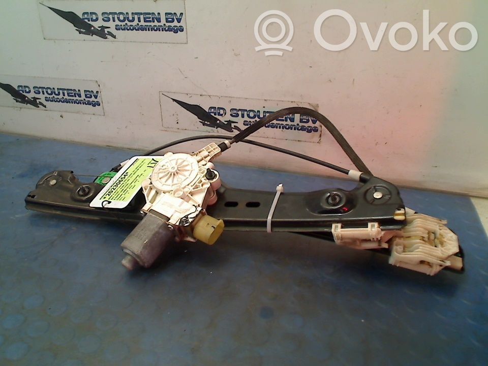 BMW 3 E90 E91 Meccanismo di sollevamento del finestrino anteriore senza motorino