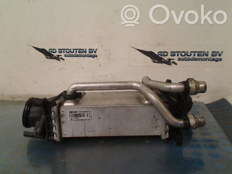 Mercedes-Benz C W205 Radiador intercooler