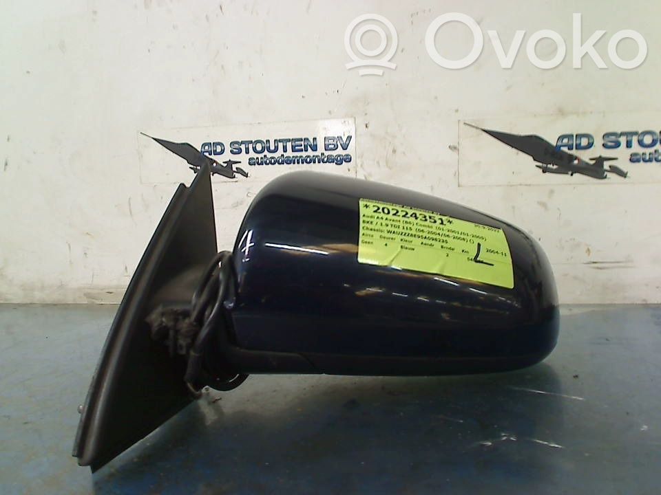 Audi A4 S4 B6 8E 8H Specchietto retrovisore elettrico portiera anteriore