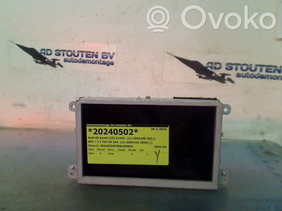 Panel / Radioodtwarzacz CD/DVD/GPS   4F0919603B,4F0919603B,BE6349,4F0919603B,BE6349