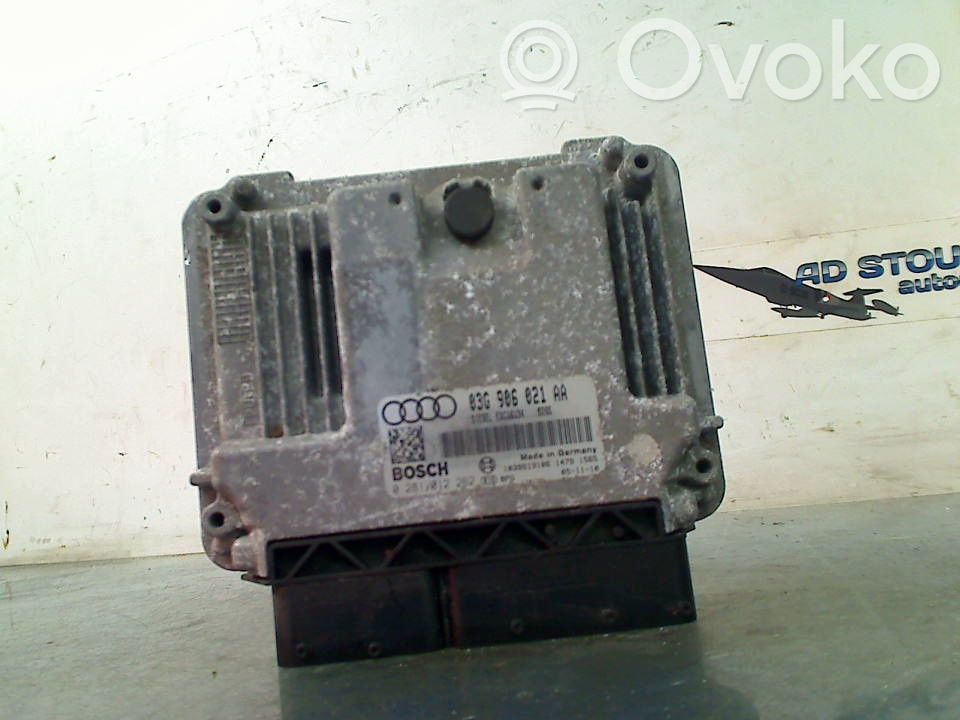 Engine control unit/module   03G906021AA,03G906021AA,03G906021AA