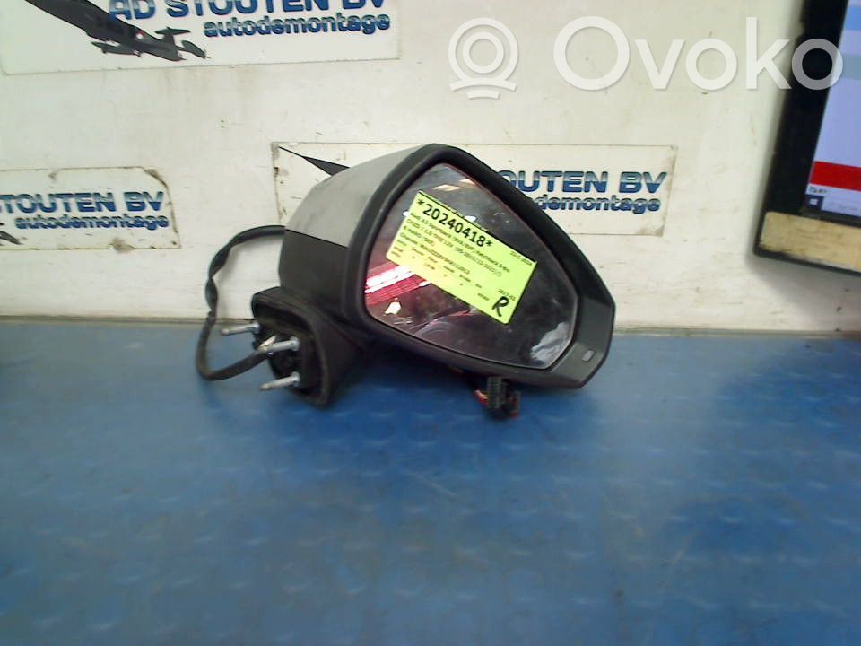 Audi A3 S3 8V Espejo lateral eléctrico de la puerta delantera 