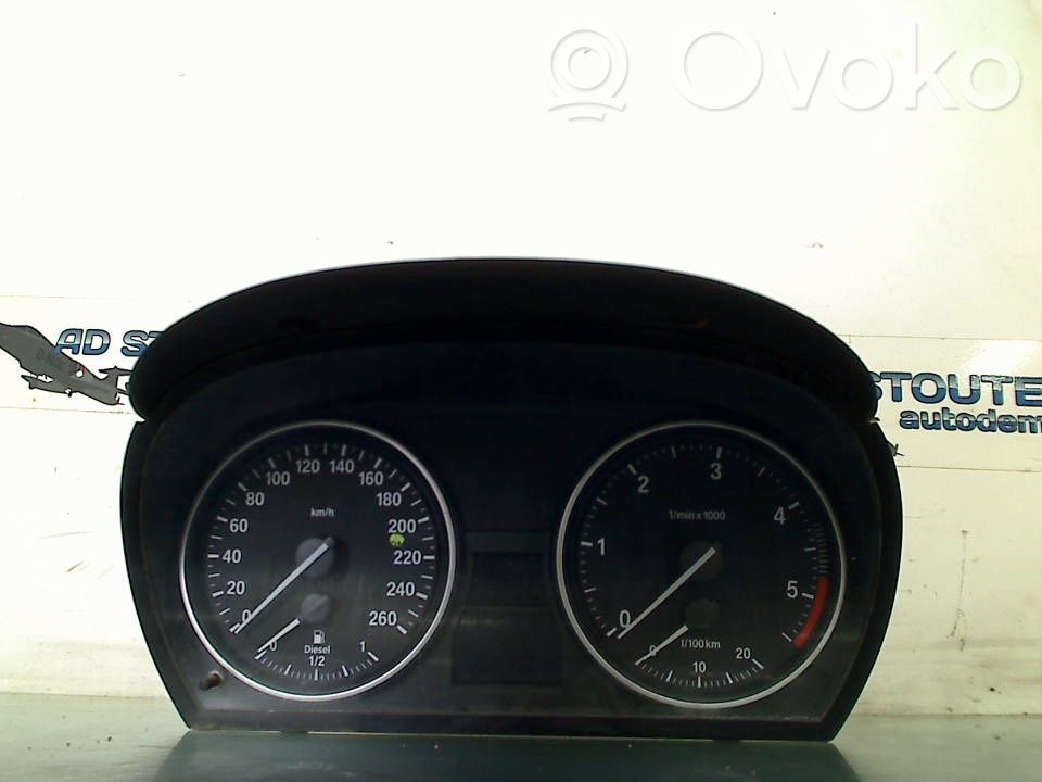 BMW 3 E90 E91 Nopeusmittari (mittaristo) 