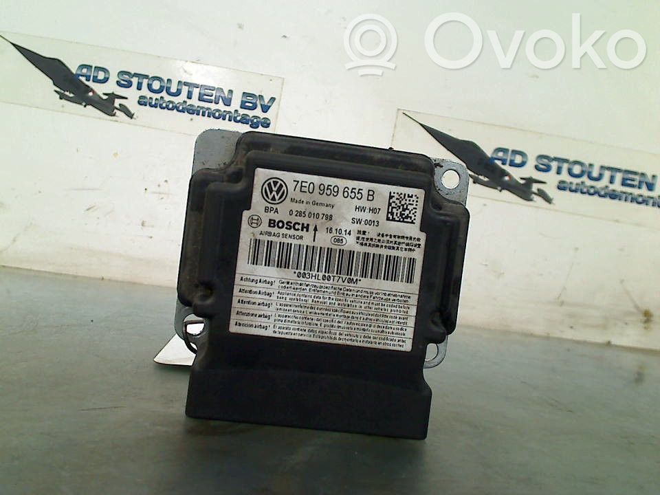 Volkswagen Caddy Unitate/modul de comandă airbaguri 
