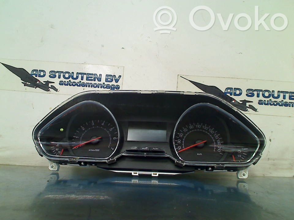 Peugeot 208 I Geschwindigkeitsmesser Cockpit 