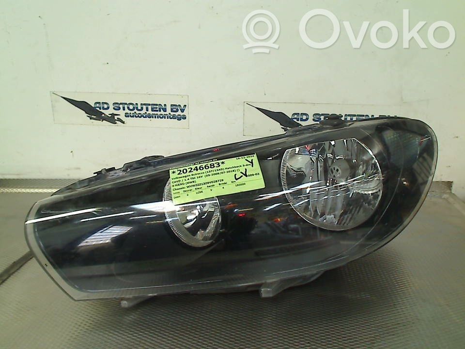 Volkswagen Scirocco Headlight/headlamp 