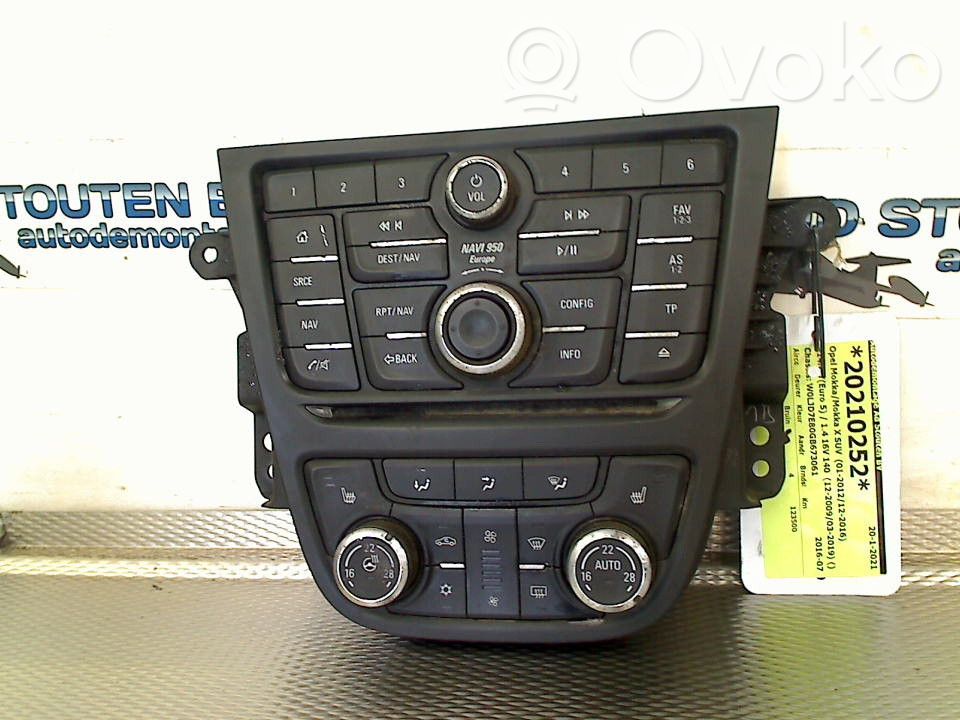 Opel Mokka Unidad de control climatización