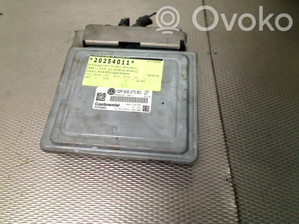 Volkswagen Golf VI Centralina/modulo del motore 