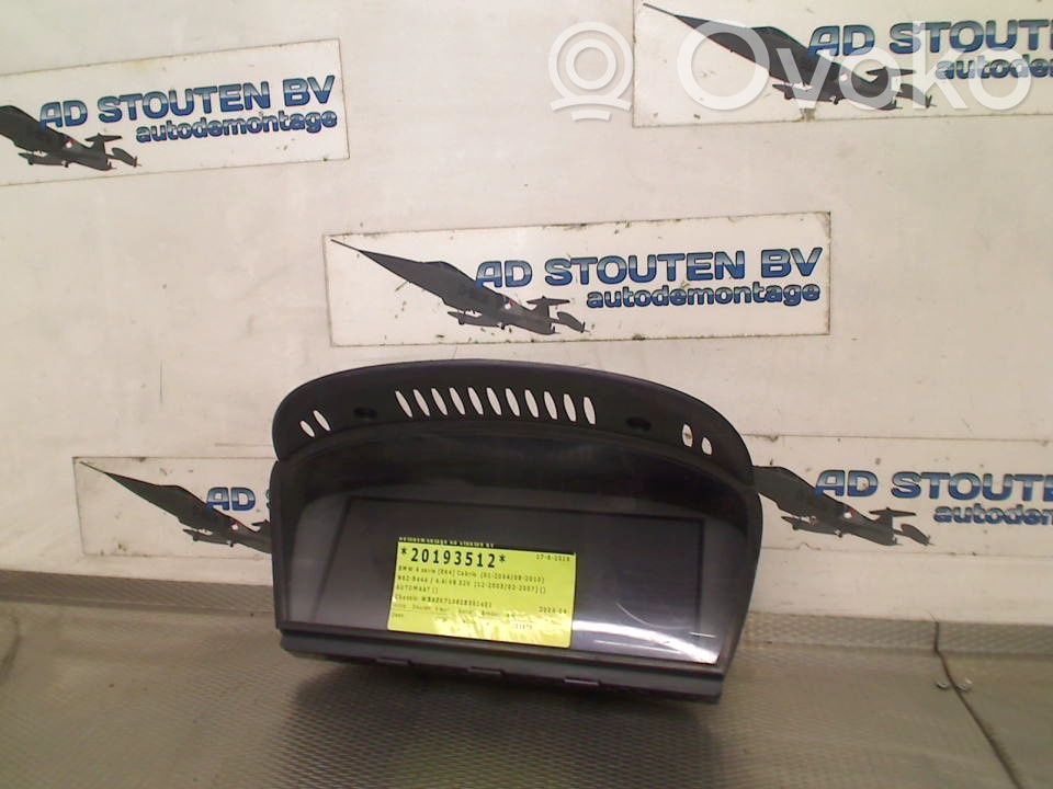BMW 6 E63 E64 Screen/display/small screen 