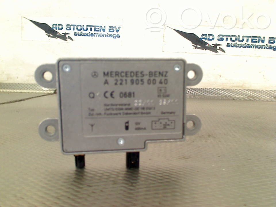 Mercedes-Benz S AMG W221 Amplificatore antenna
