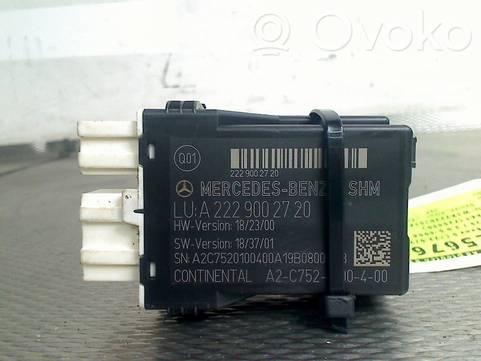 Mercedes-Benz S W222 Altre centraline/moduli