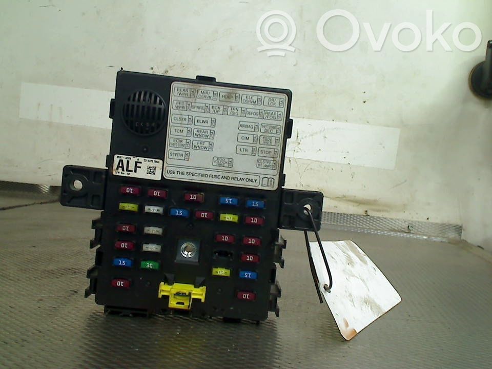 Chevrolet Spark Boîte à fusibles