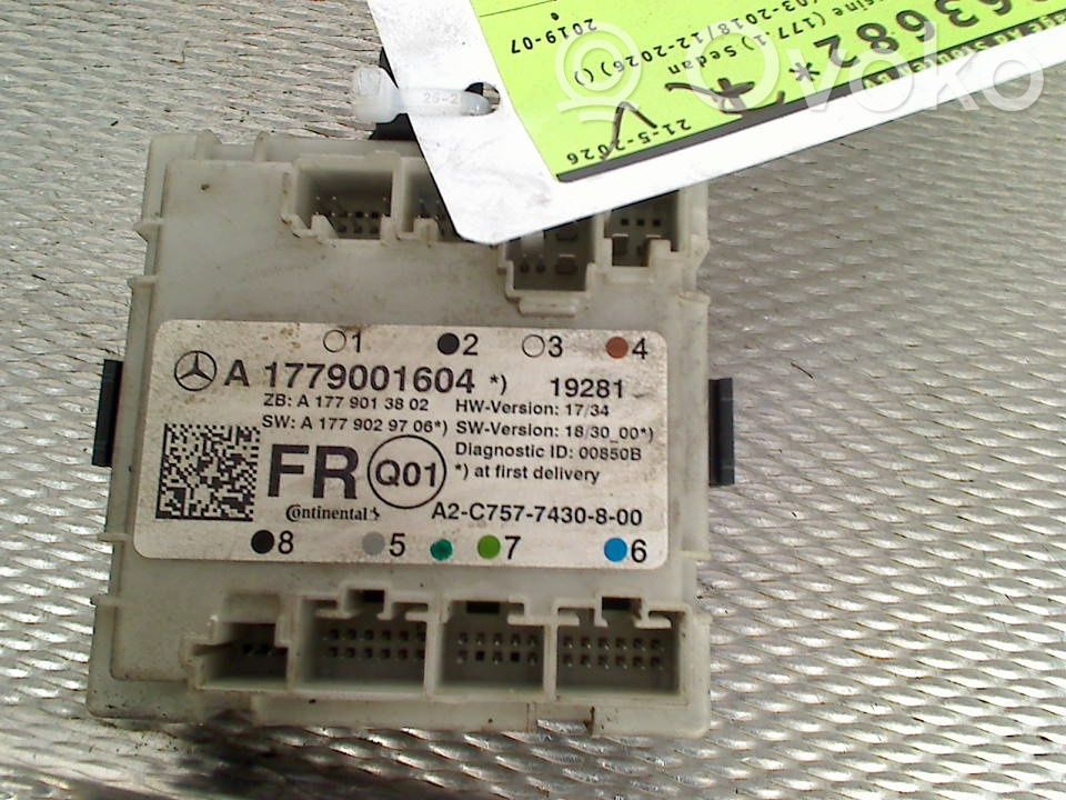 Mercedes-Benz A W177 Autres unités de commande / modules