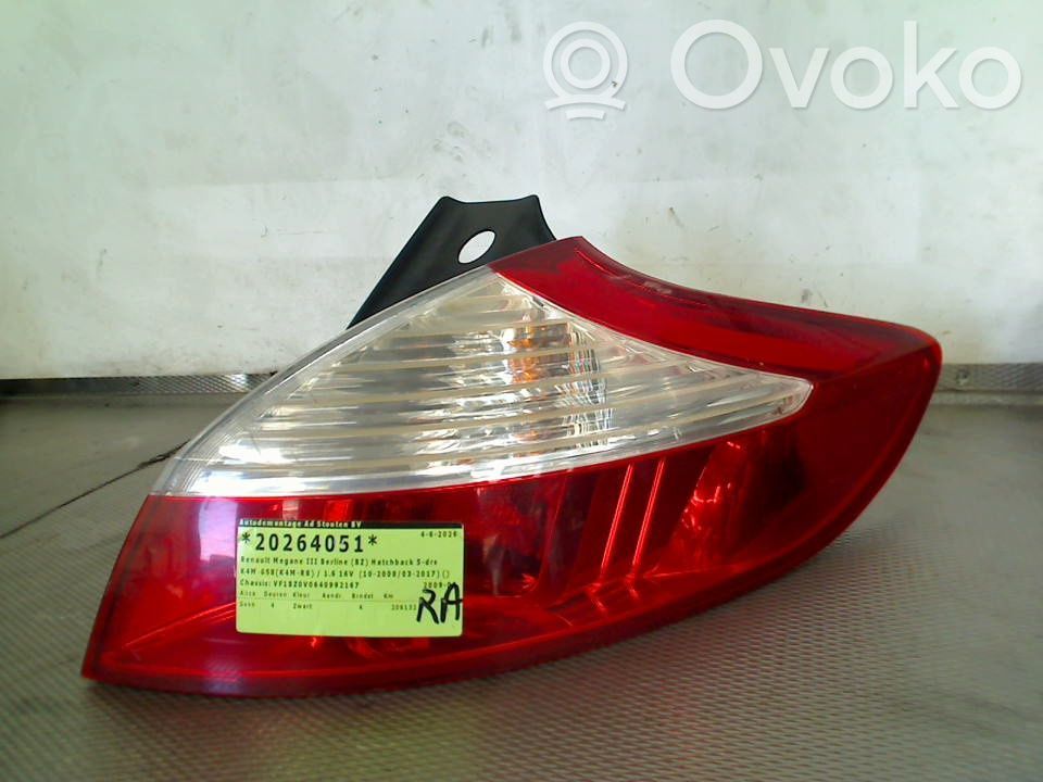 Renault Megane III Luci posteriori