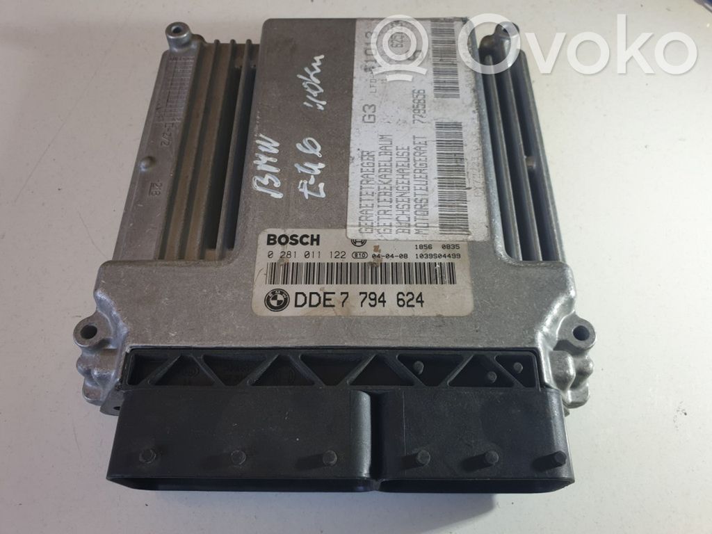 Moottorin ohjainlaite/moduuli   7794624,0281011122,7795856