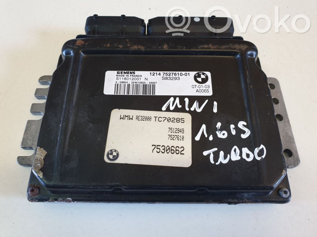 Mini One - Cooper R50 - 53 Engine control unit/module 