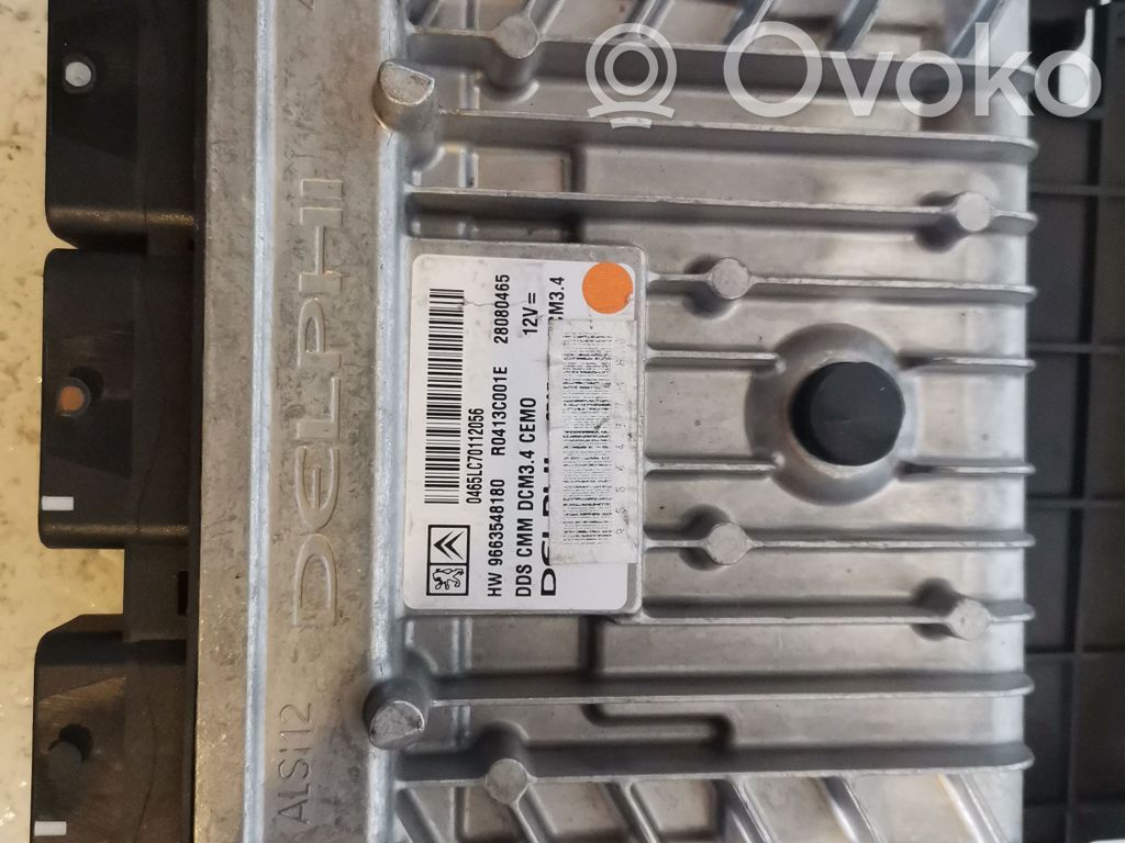 Engine control unit/module   9663548180,R0413C001E