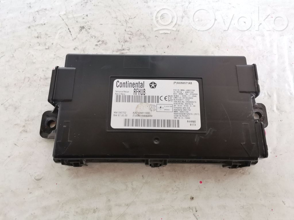 Other control units/modules   68356571AB
