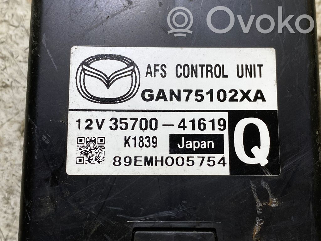 Mazda 6 Other control units/modules 