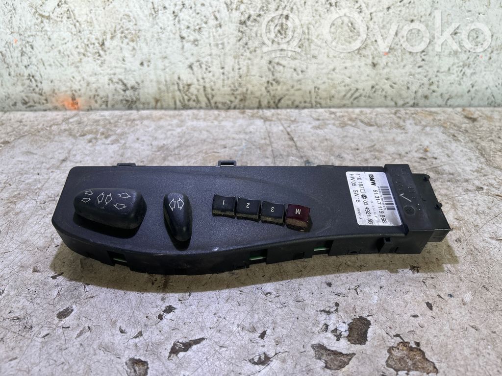 BMW X5 E53 Seat control switch 