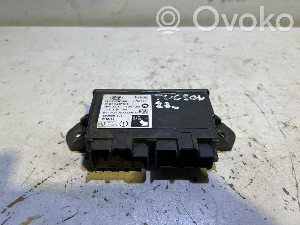 Hyundai Tucson IV NX4 Tailgate/trunk control unit/module 