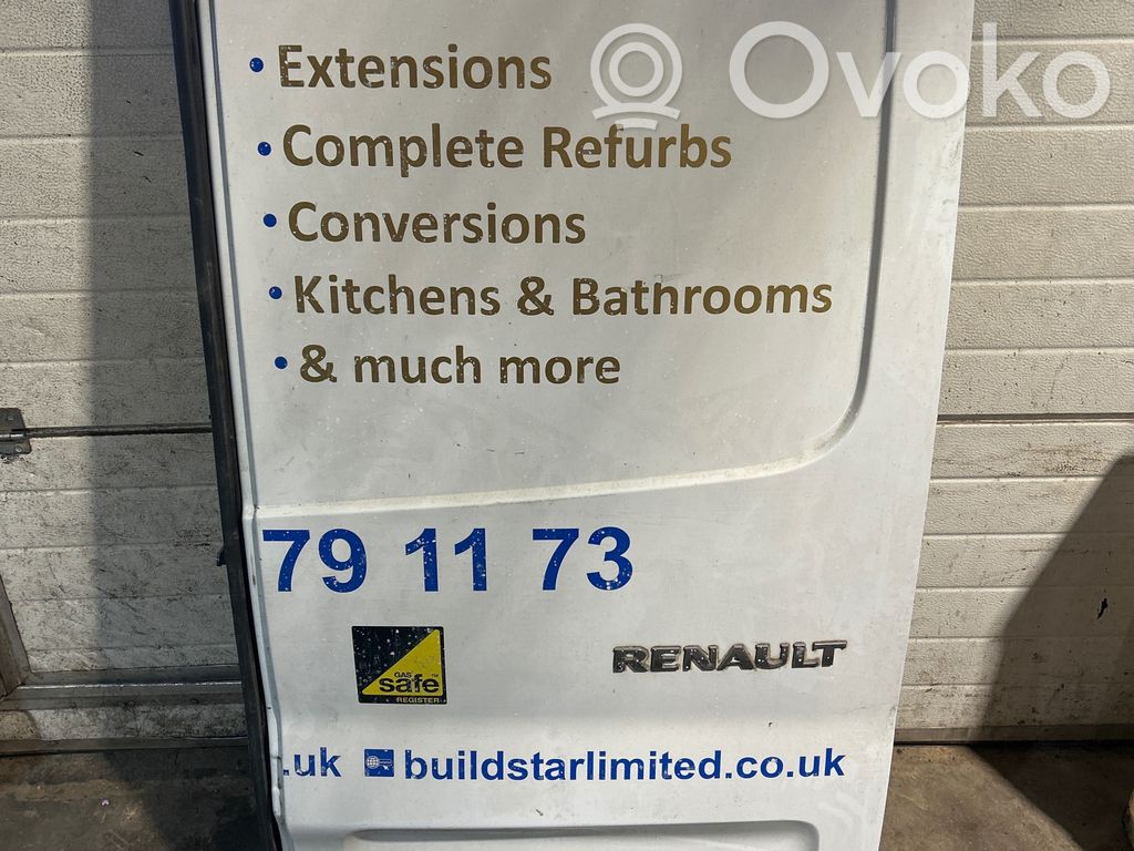 Back/rear loading door