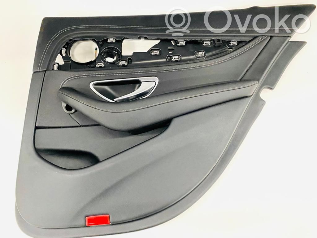 Mercedes-Benz E W213 Moldura del tarjetero de la puerta trasera 