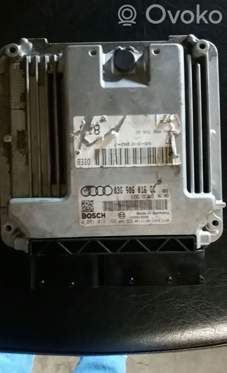 Unidad de control/módulo del motor   03G906016GC,0281012169