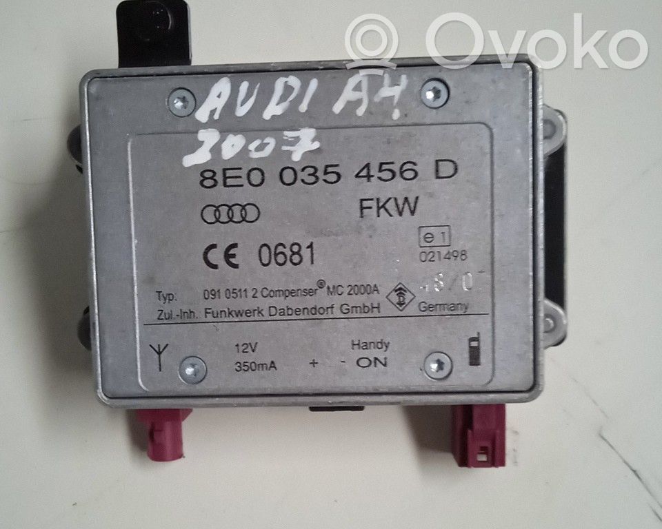 Muut ohjainlaitteet/moduulit   8E0035456D