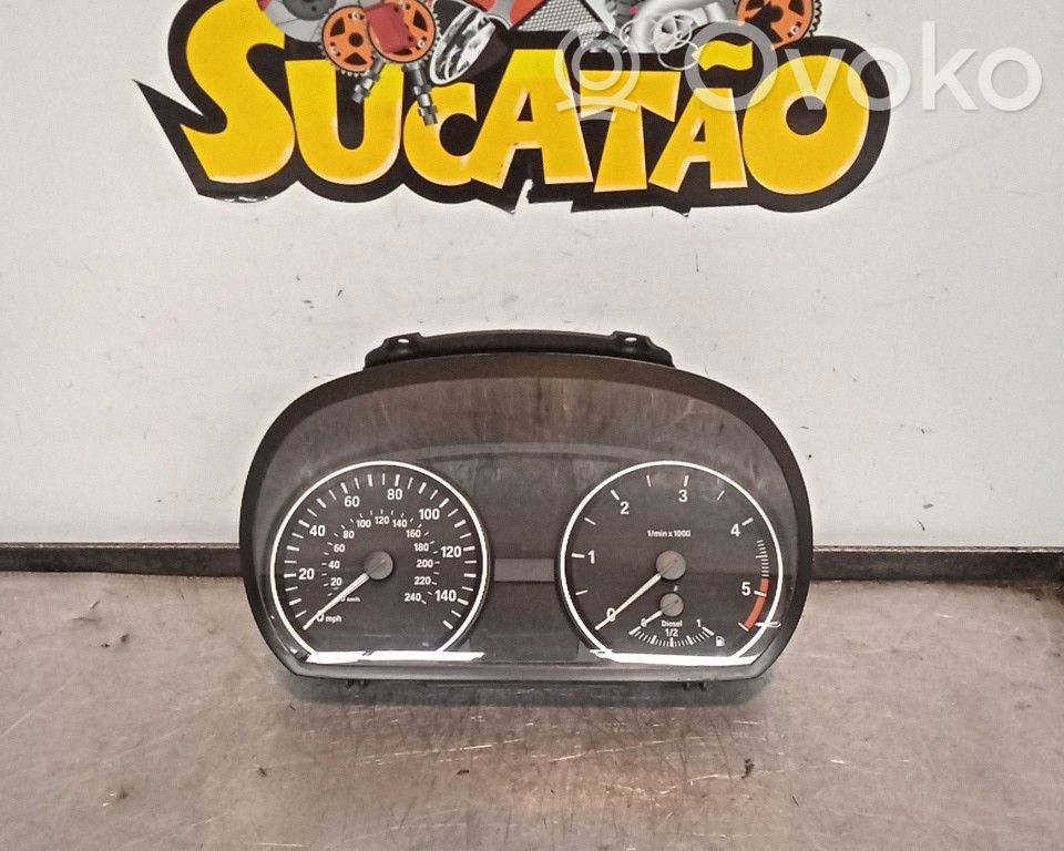 BMW 1 E81 E87 Tachimetro (quadro strumenti) 