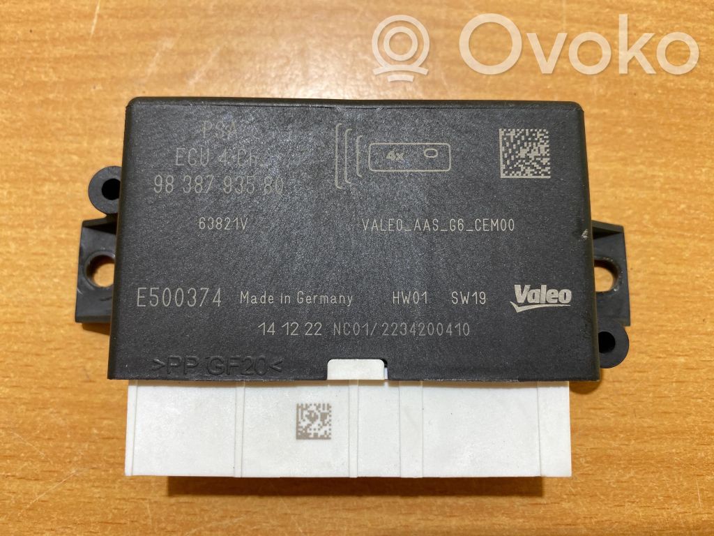 Parking PDC control unit/module   9838793580