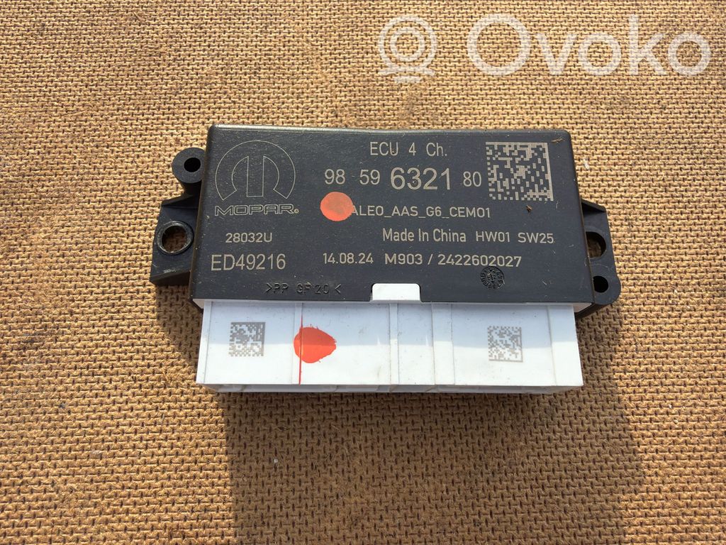 Peugeot 2008 II Unidad de control/módulo PDC de aparcamiento 