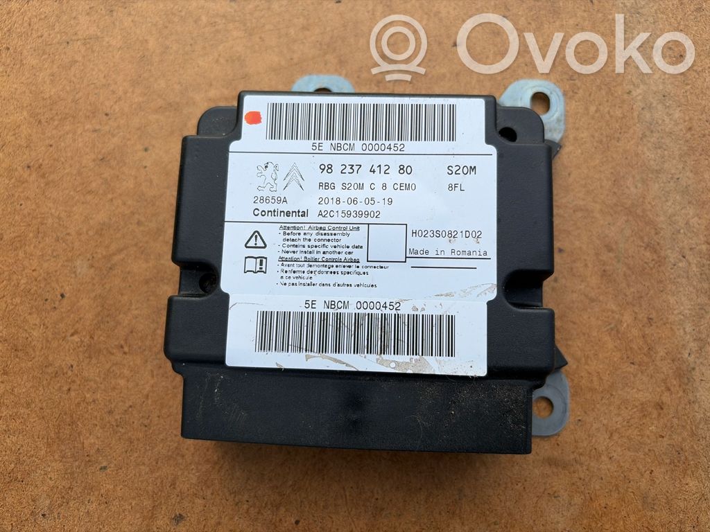 Opel Combo E Airbag control unit/module 