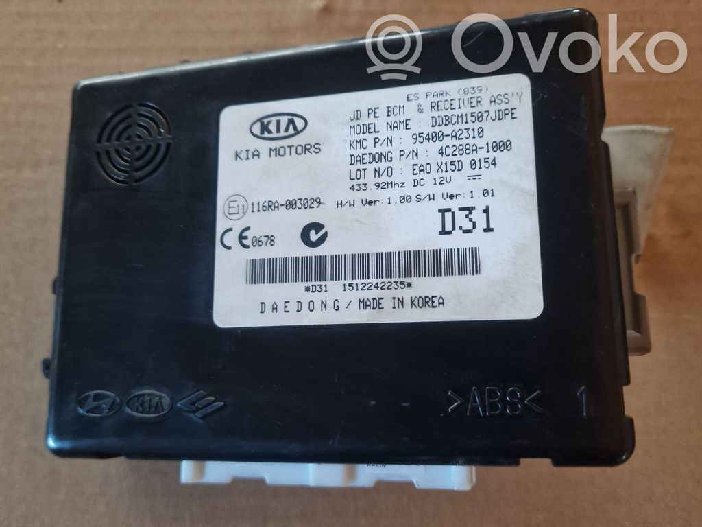 Comfort/convenience module   95400A2310,116RA003029