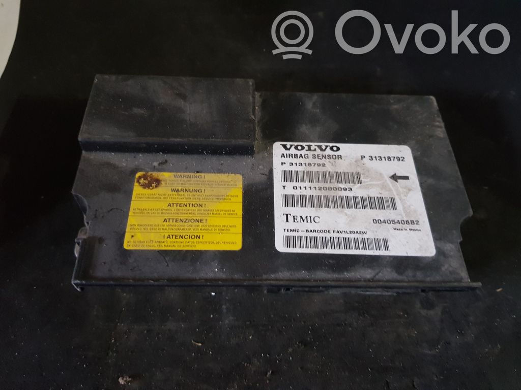 Volvo XC60 Airbag control unit/module 