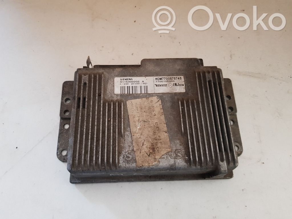 Renault Laguna I Engine control unit/module 